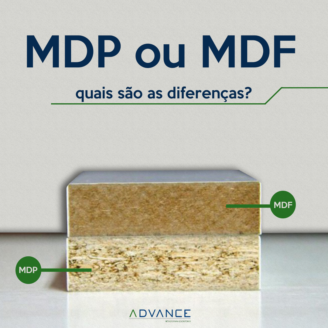 Quais são as diferenças entre MDF e MDP?